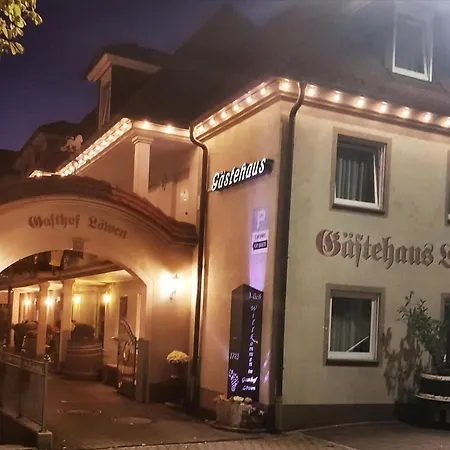 Gæstehus Gasthof Lowen Oberrimsingen